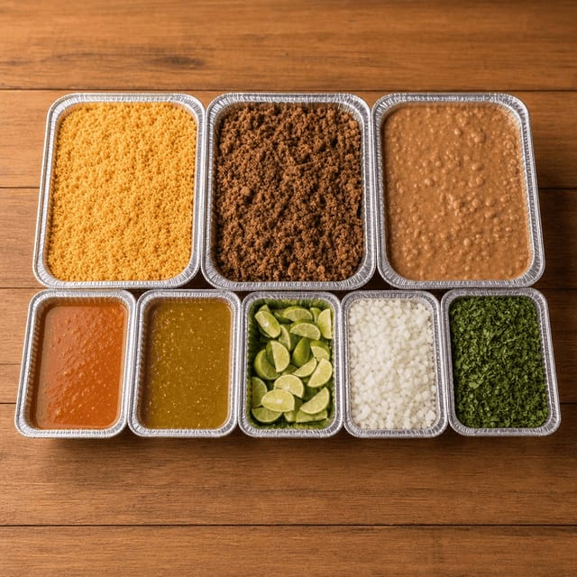 Aluminum Tray of.