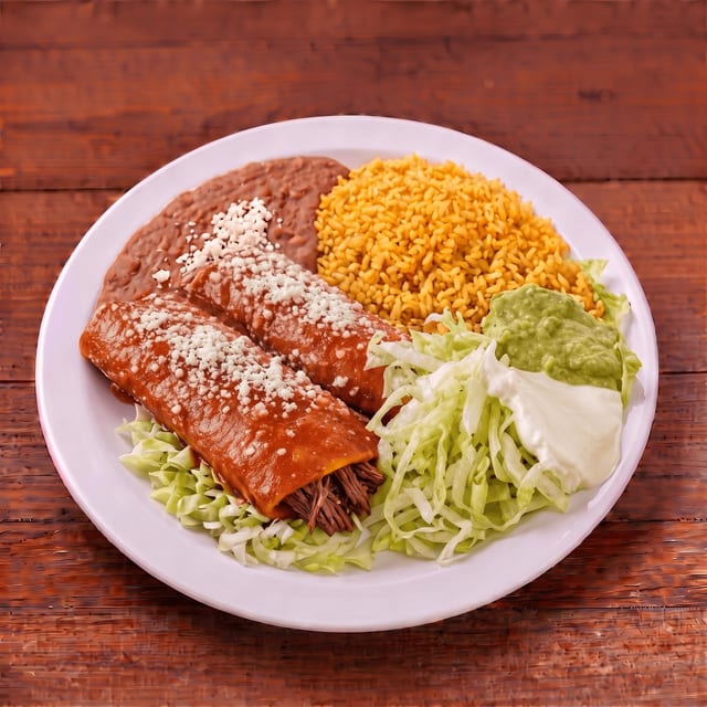 Tamales Plate.
