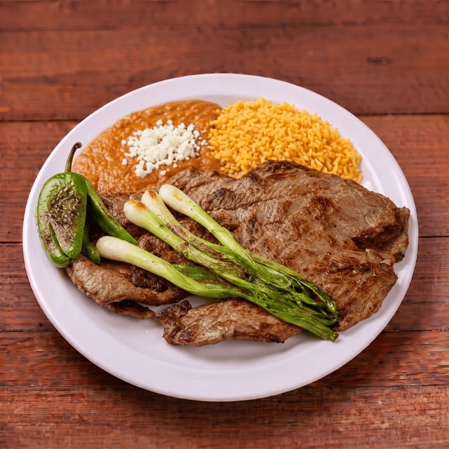 Carne Asada Plate.