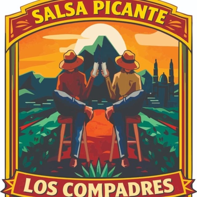 Botella de Salsa Brava (Bottle of Brava Sauce).